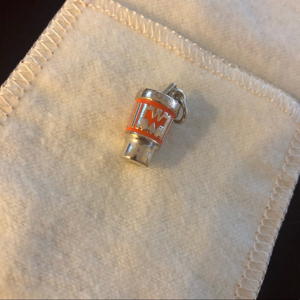 James Avery Whataburger Cup charm
